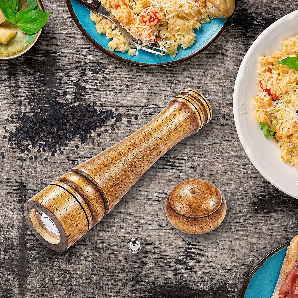 Randy & Travis Machinery Manual Pepper Grinder, 10 Inch