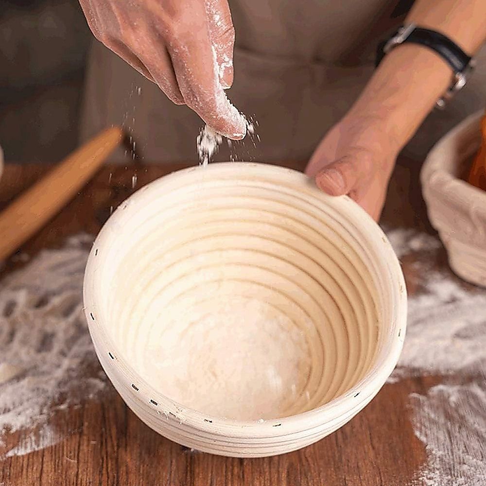 Randy & Travis Machinery Sourdough Proofing Kit, 2 x 9 Inch Baskets