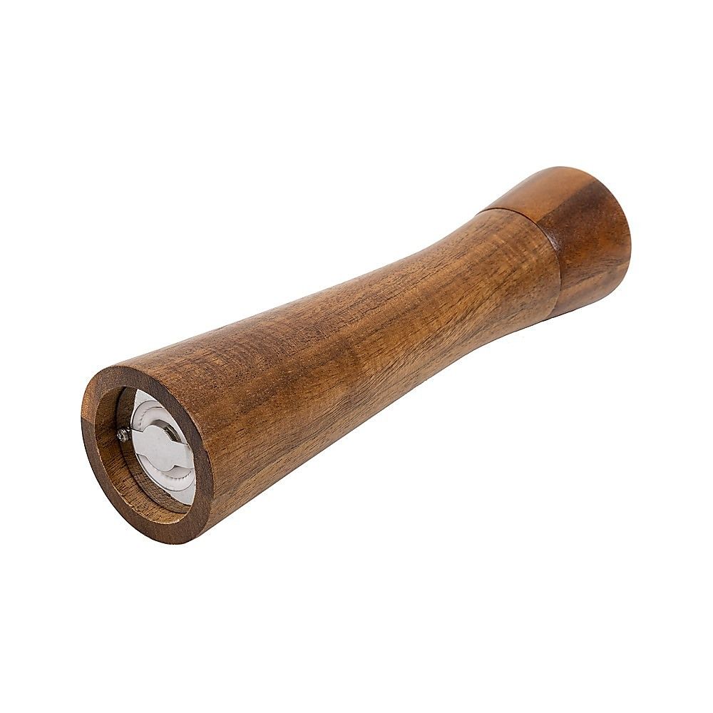 Randy & Travis Machinery Wooden Salt and Pepper Grinder, 21.5 cm