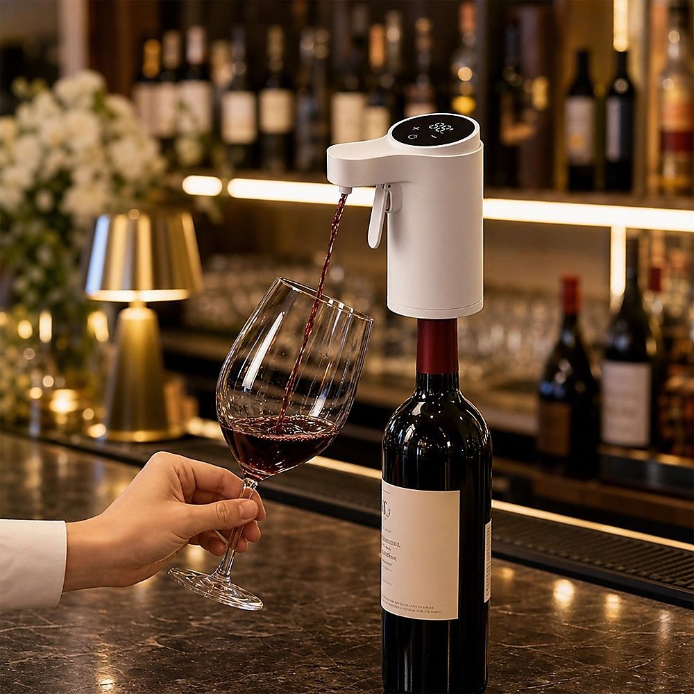 Randy & Travis Machinery Electric Wine Dispenser and Aerator