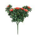 Artificial Red Hanging Rose Stem, UV Resistant