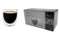 Double Wall Glass Coffee Mugs, 12 Pack, 250 ml