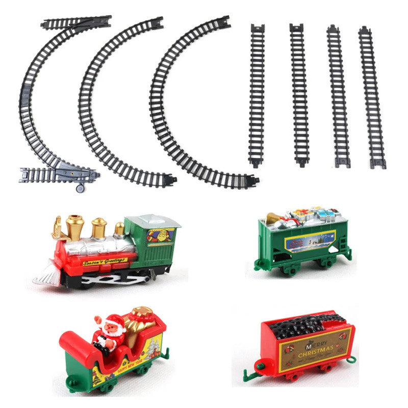 Christmas Train Set with Santa, 216 cm Track