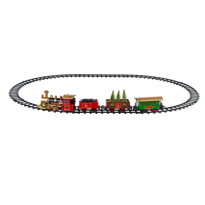 Battery Operated Christmas Village Train Set