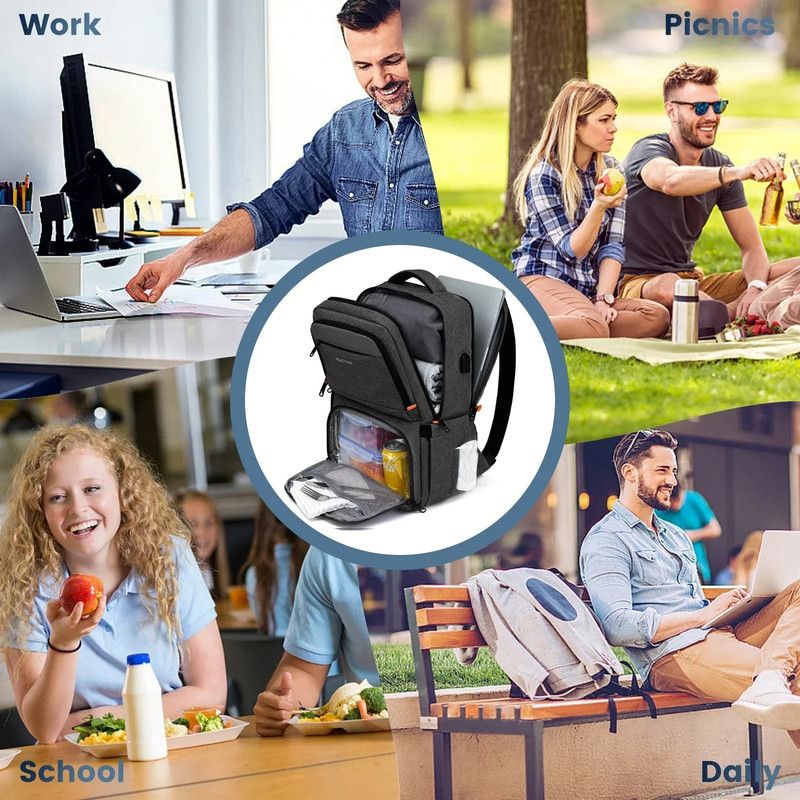 Waterproof Insulated Cooler Backpack with Laptop Space