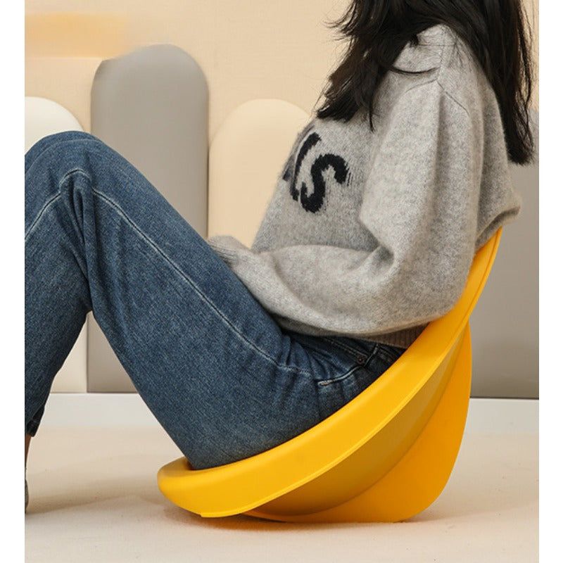 Oval Balance Rocking Stool, 54 x 33 x 37 cm