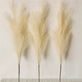 Artificial Pampas Grass Stems, 110 cm, 3 Pack