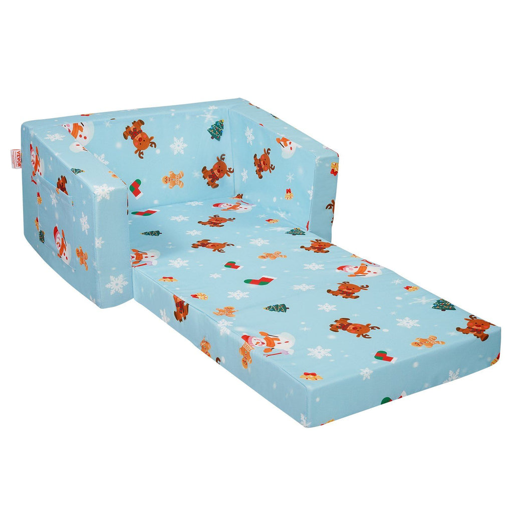 Foldable 2-in-1 Kids Sofa and Lounger