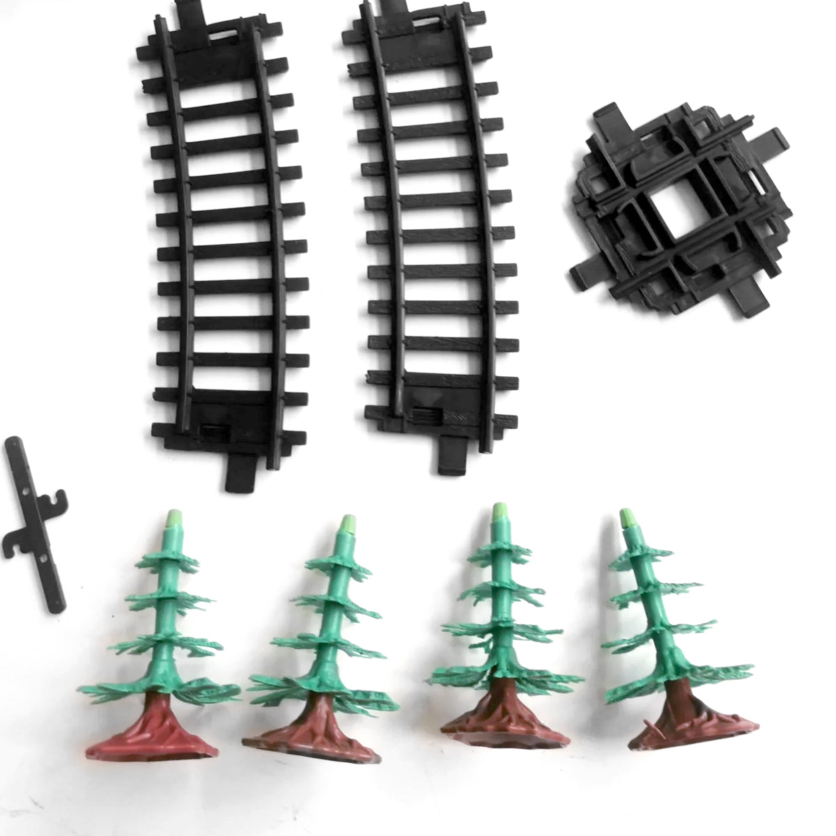 Electric Modern Toy Train Set Vehicle Rail Track Carriages With sound