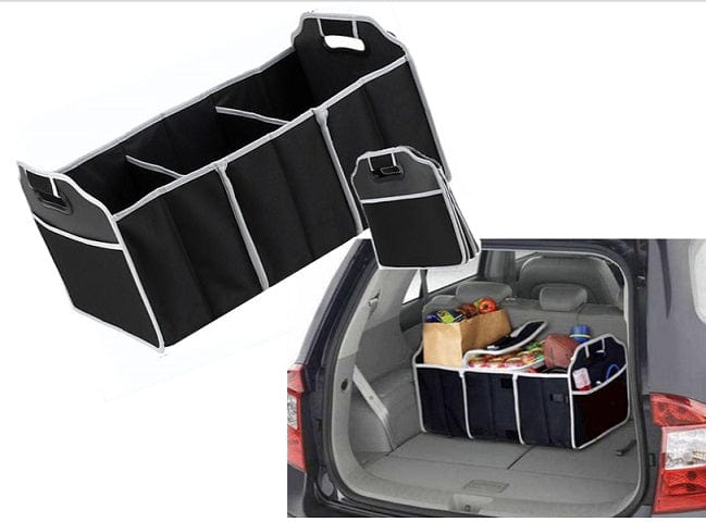 Collapsible Car Boot Organiser with Cooler Bag