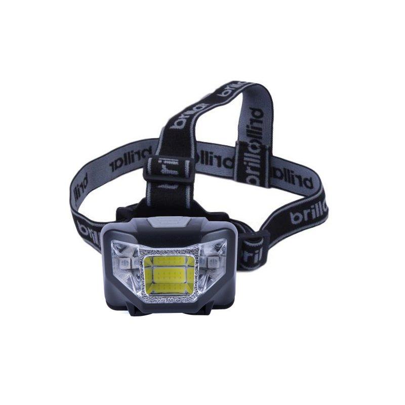 5 Mode Headlamp with COB LED Technology-Blue/Black