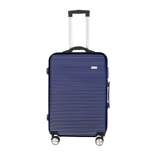 24" Digital Weighing Scale and USB Charging Port Lightweight Luggage
