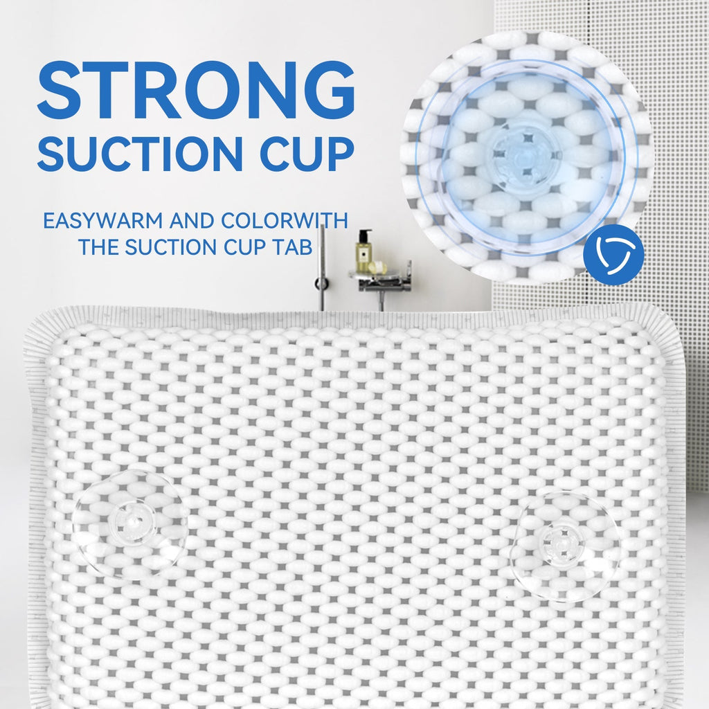 Suction Cup Bath Pillow, 30 x 20 cm