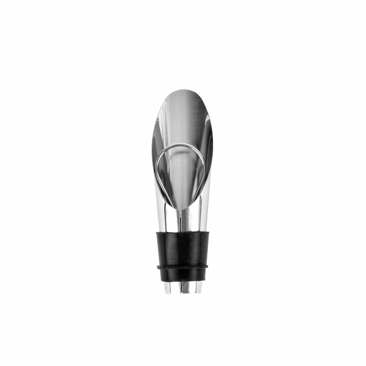 Stainless Steel Wine Pourer and Bottle Stopper