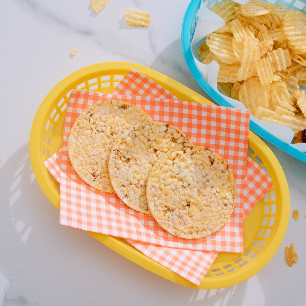 Cook Easy Set of 3 Oval Plastic Snack Baskets