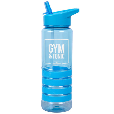 Lazy Dayz Fluoro Sports Bottle, Blue, 750 ml