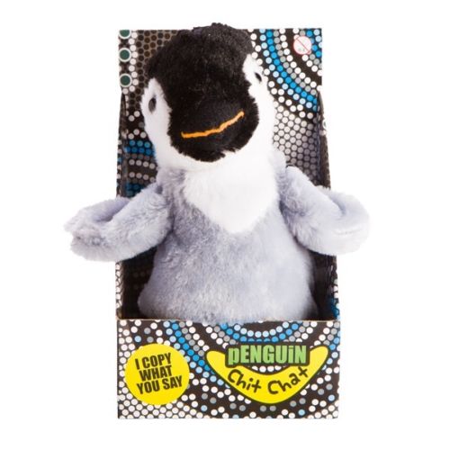 Chit Chat Talking Copy Penguin Gift Present Novelty Fun Game Toy