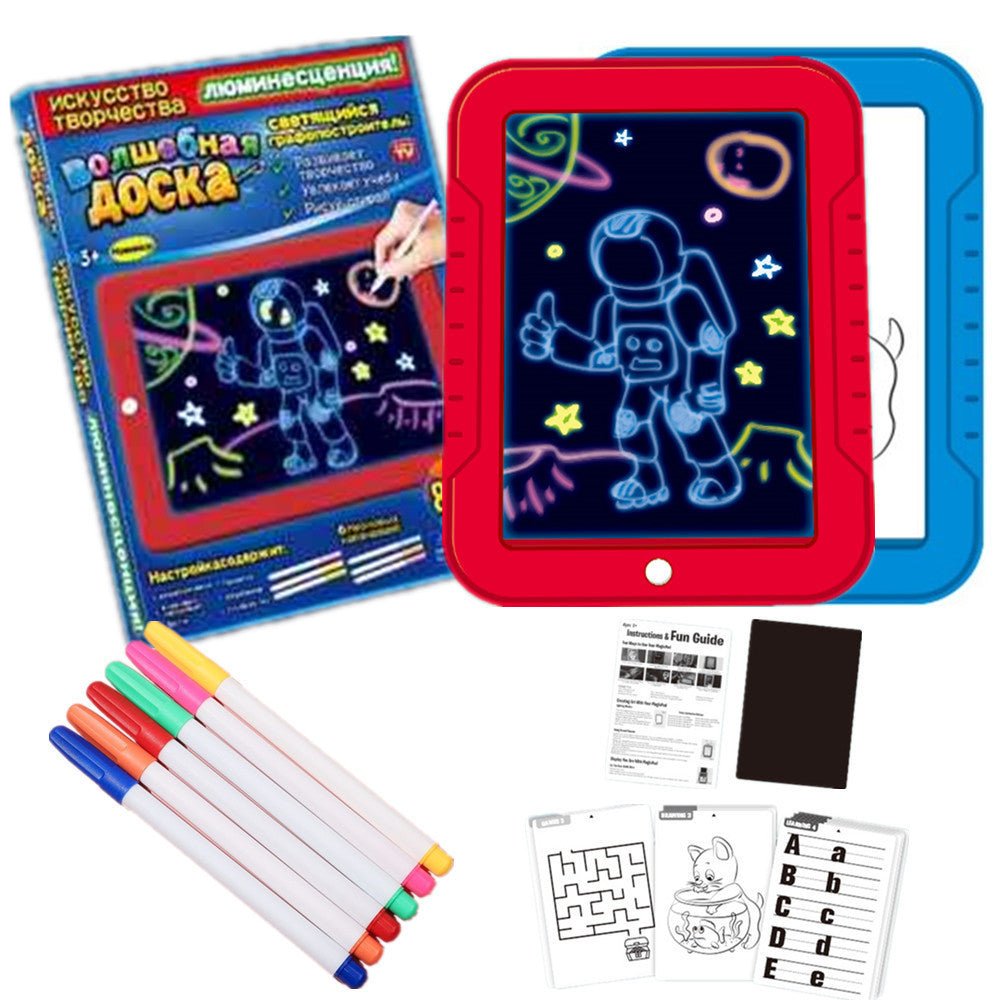 Magic Drawing Pad Electronics LED Writing Board Creative Art