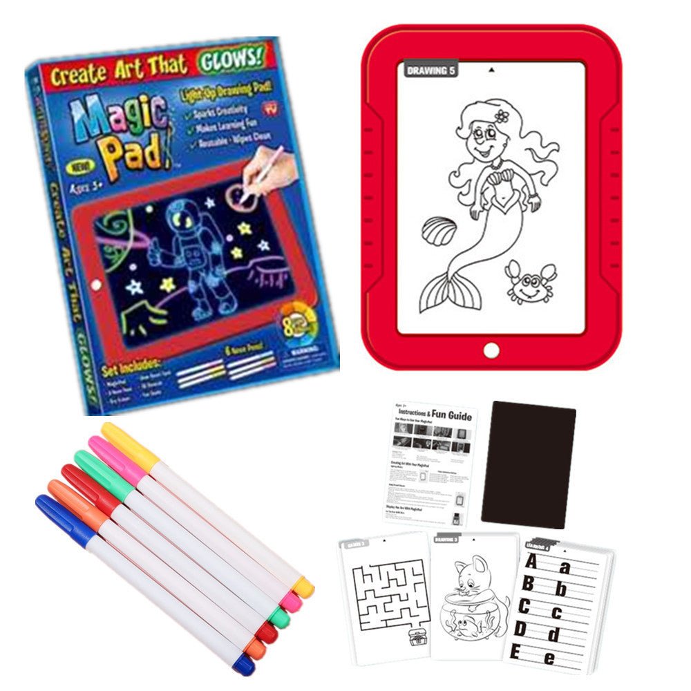 Magic Drawing Pad Electronics LED Writing Board Creative Art