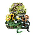 4x Rubber Snakes Realistic Trick Simulation Whimsy Fake Garden