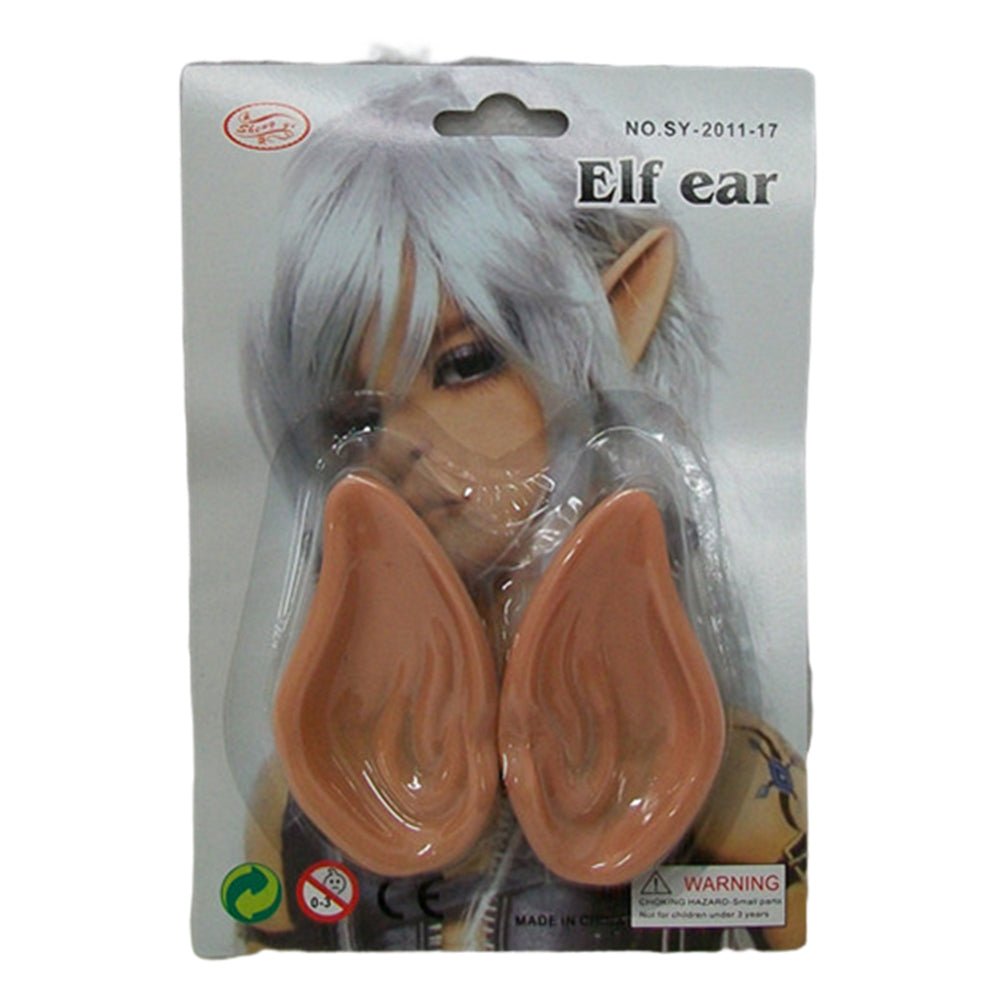 Soft Latex Pointy Elf Ears, 1 Pair