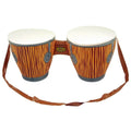 Inflatable Double Bongo Drums African Tropical Beach Party Fancy
