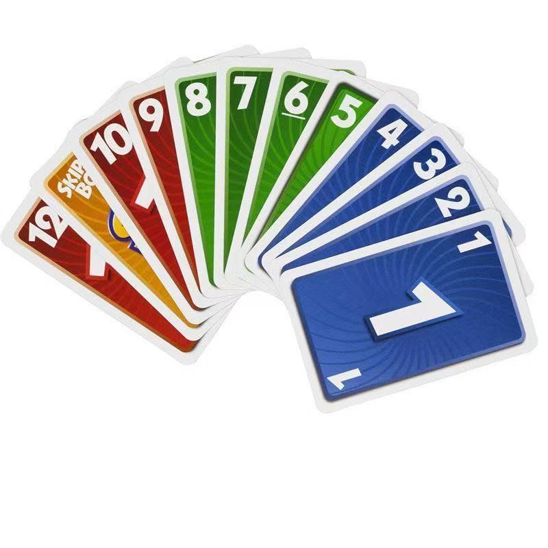 Skip Bo Card Game With 162 Cards Classic Family Game For 2 To 6