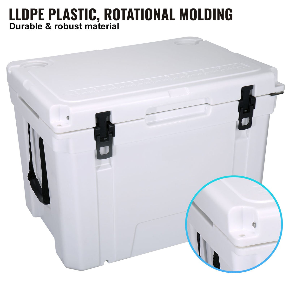 VEVOR Hard Cooler Ice Chest, 65 qt