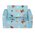 VEVOR Foldable 2-in-1 Kids Sofa and Lounger