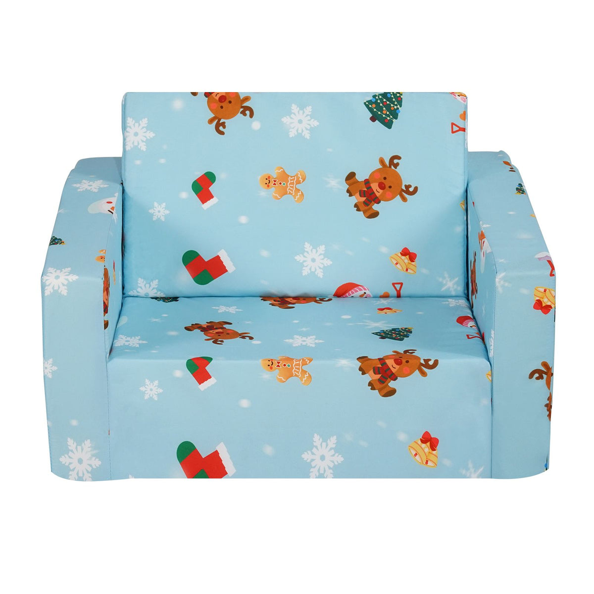 VEVOR Foldable 2-in-1 Kids Sofa and Lounger