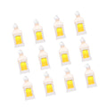 VEVOR LED Flameless Candle Lanterns, White, 12 Pack