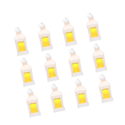 VEVOR LED Flameless Candle Lanterns, White, 12 Pack