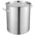 VEVOR Stainless Steel Stockpot with Lid, 42 Qt