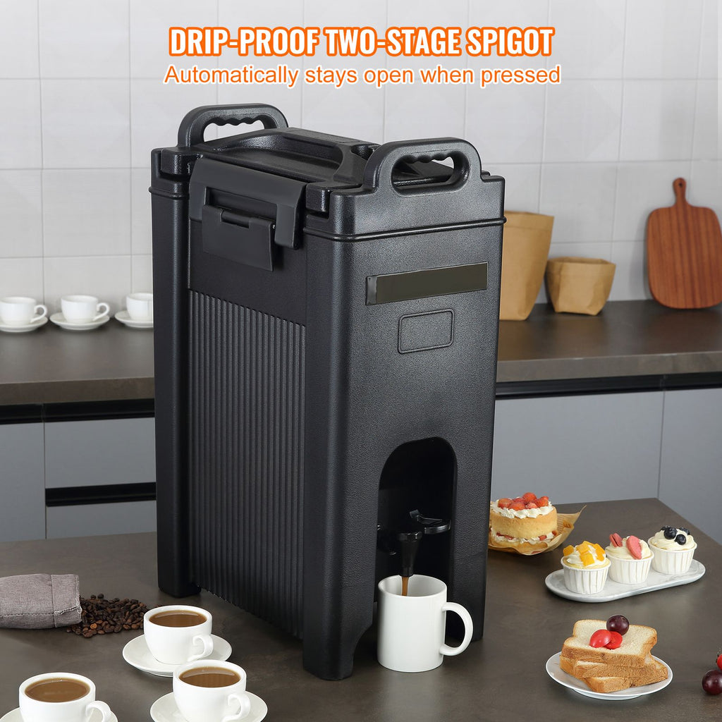 VEVOR Insulated Hot and Cold Beverage Dispenser, 18.9 L