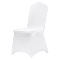 VEVOR Stretch Spandex Banquet Chair Covers, White, 12 Pack