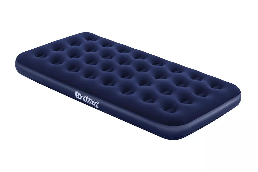 Bestway 1.88m x 99cm x 22cm Air Mattress Twin Indoor/Outdoor Heavy