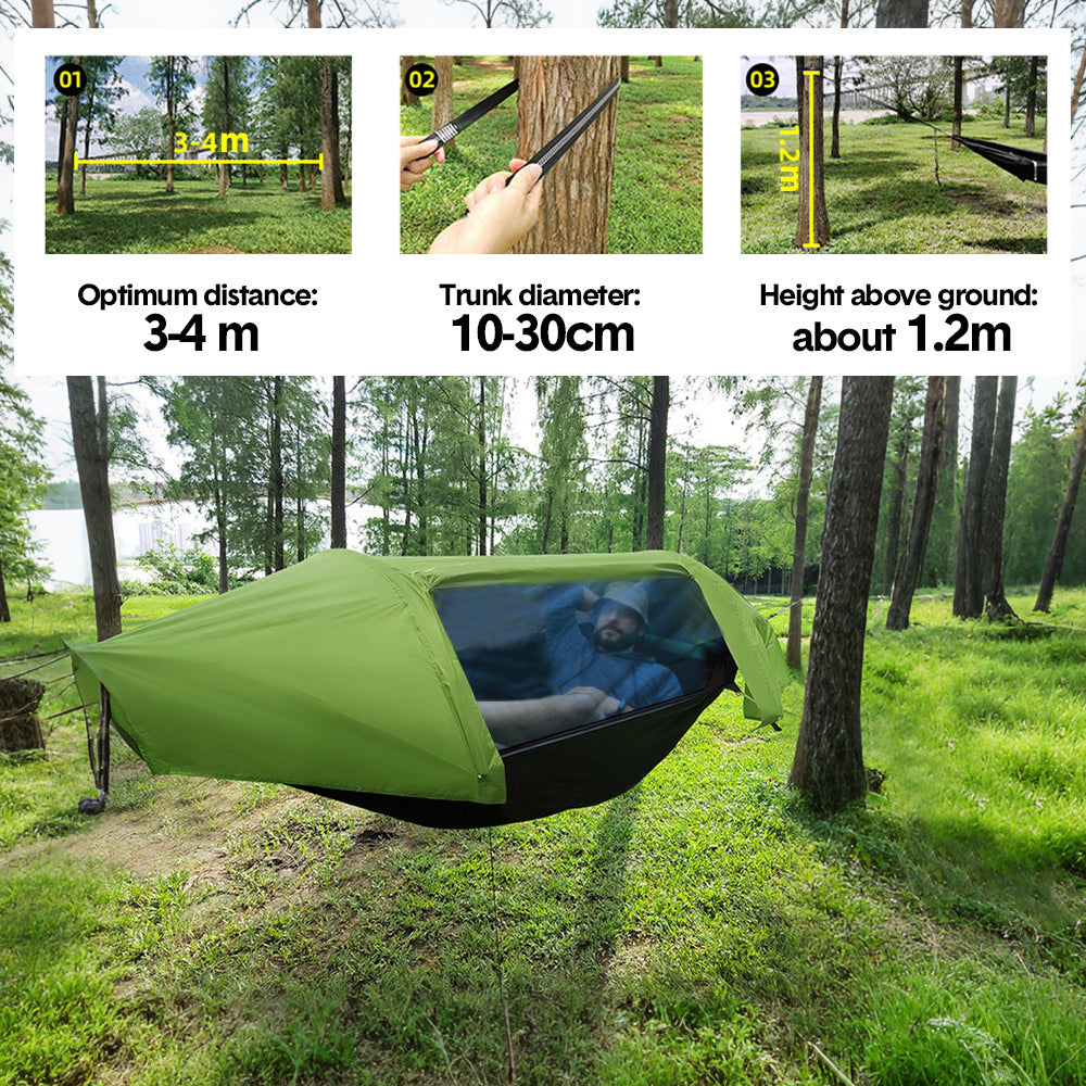 Hammock Tent Outdoor Double Portable Multi-Functional Waterproof Hammock Parachute