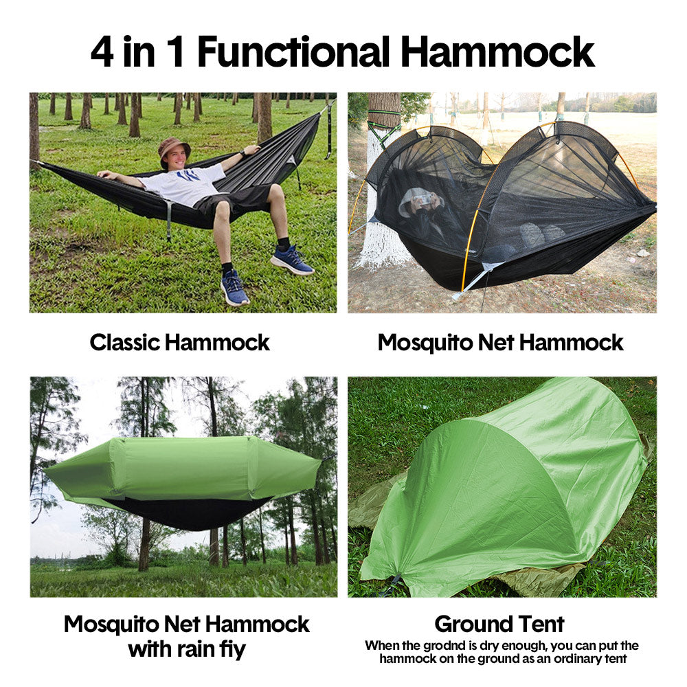 Hammock Tent Outdoor Double Portable Multi-Functional Waterproof Hammock Parachute