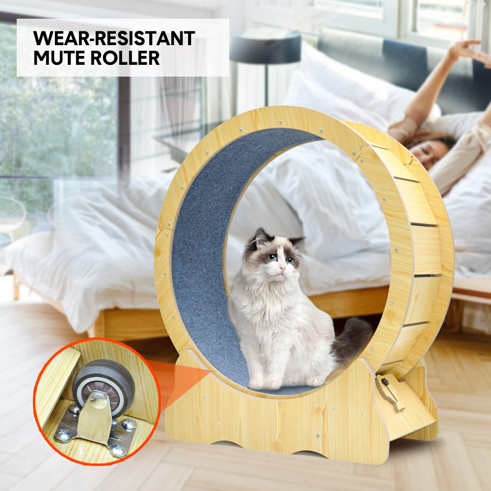 Cat Running Wheel Cat Running Wheel Ultra-Quiet Treadmill Exerciser
