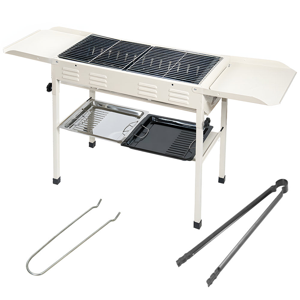 Portable Large Barbecue Charcoal Grill Stove Foldable Kebab Stainless Steel BBQ Grill