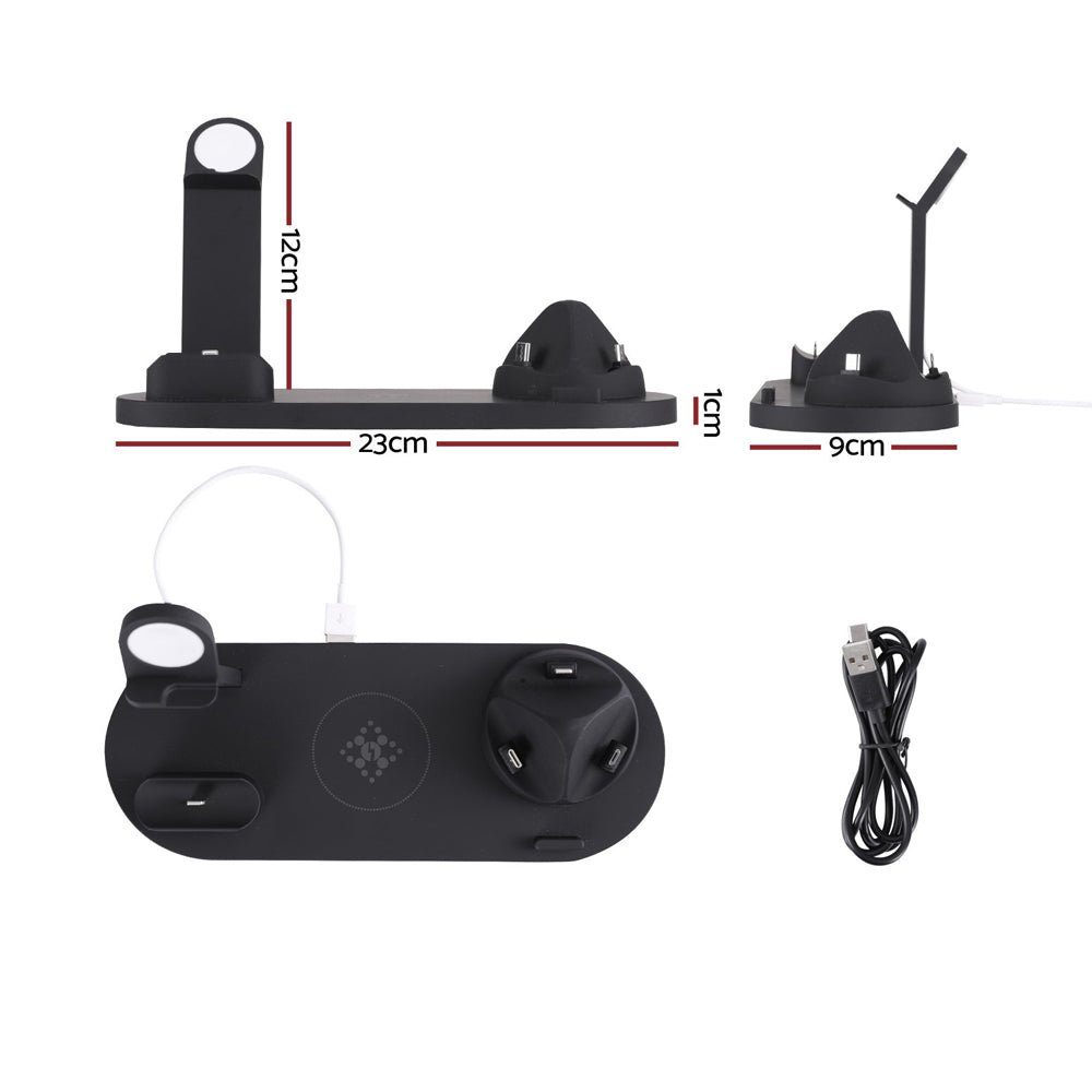 Devanti 4 in 1 Wireless Charger Multi-function Station