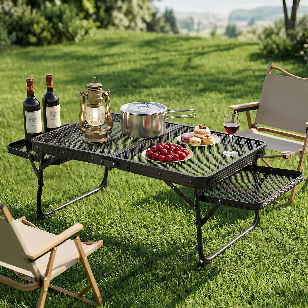 Weisshorn Camping Table Mesh Desktop Lightweight Portable