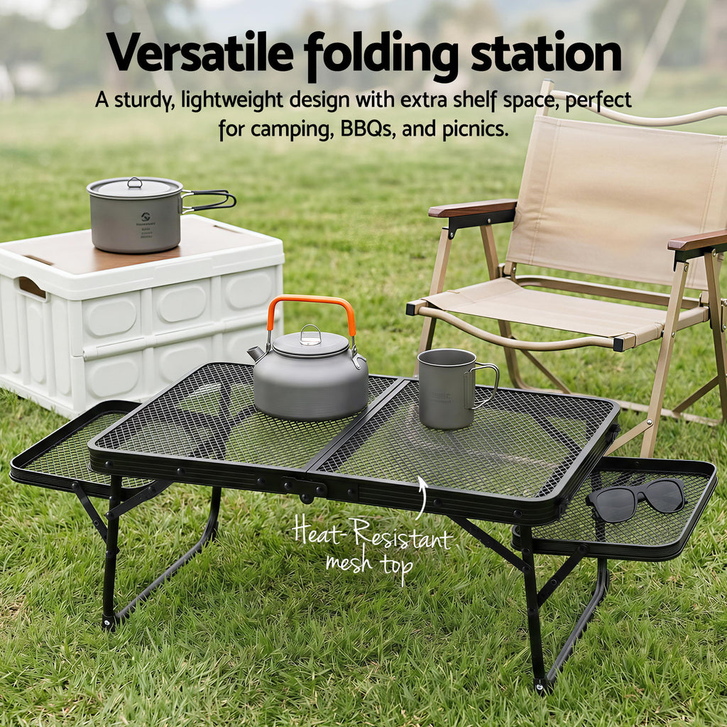 Weisshorn Camping Table Mesh Desktop Lightweight Portable
