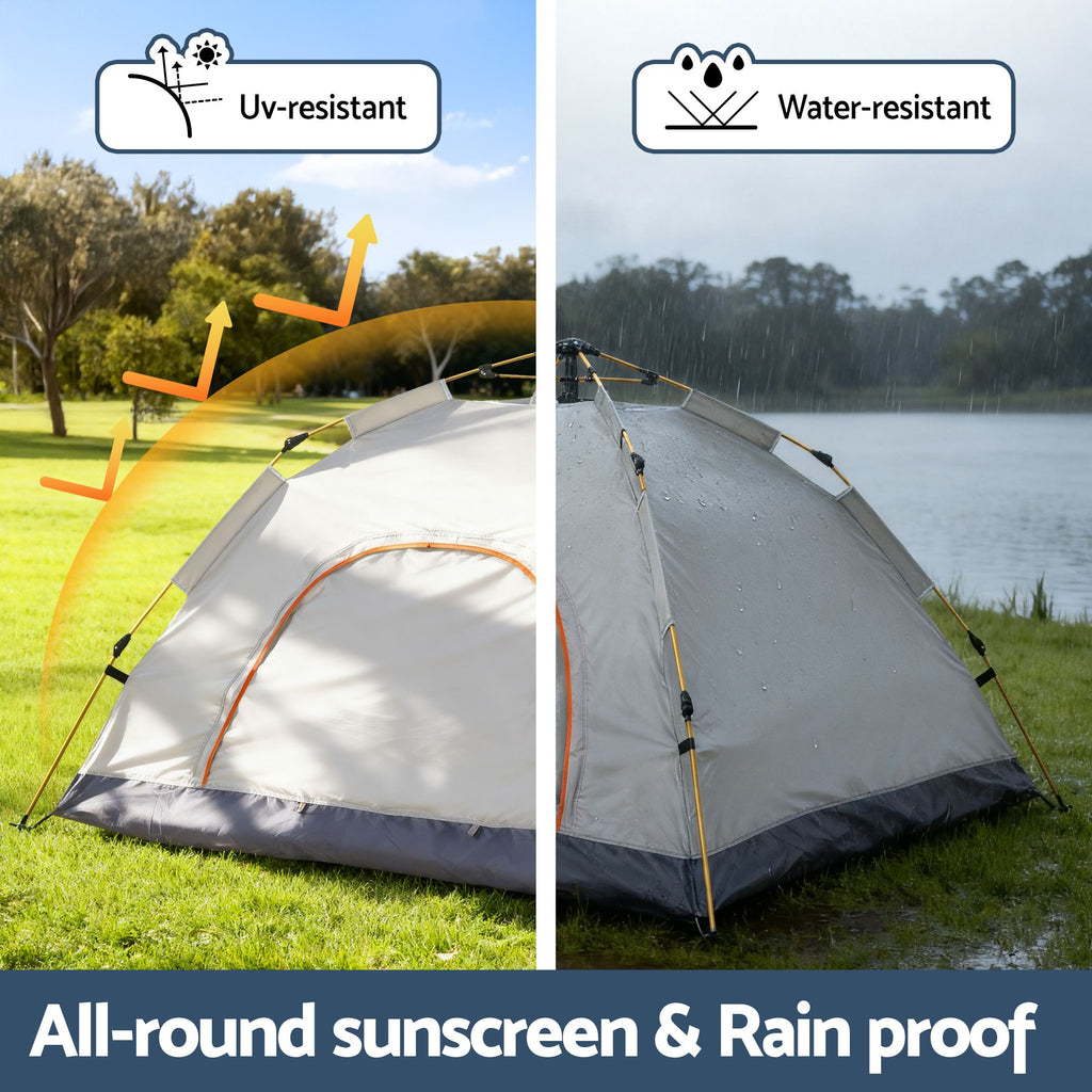 Weisshorn Camping Tent Instant Tent Pop up 2 Person Outdoor Hiking
