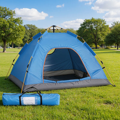 Weisshorn Camping Tent Instant Tent Pop up 2 Person Outdoor Hiking, Blue