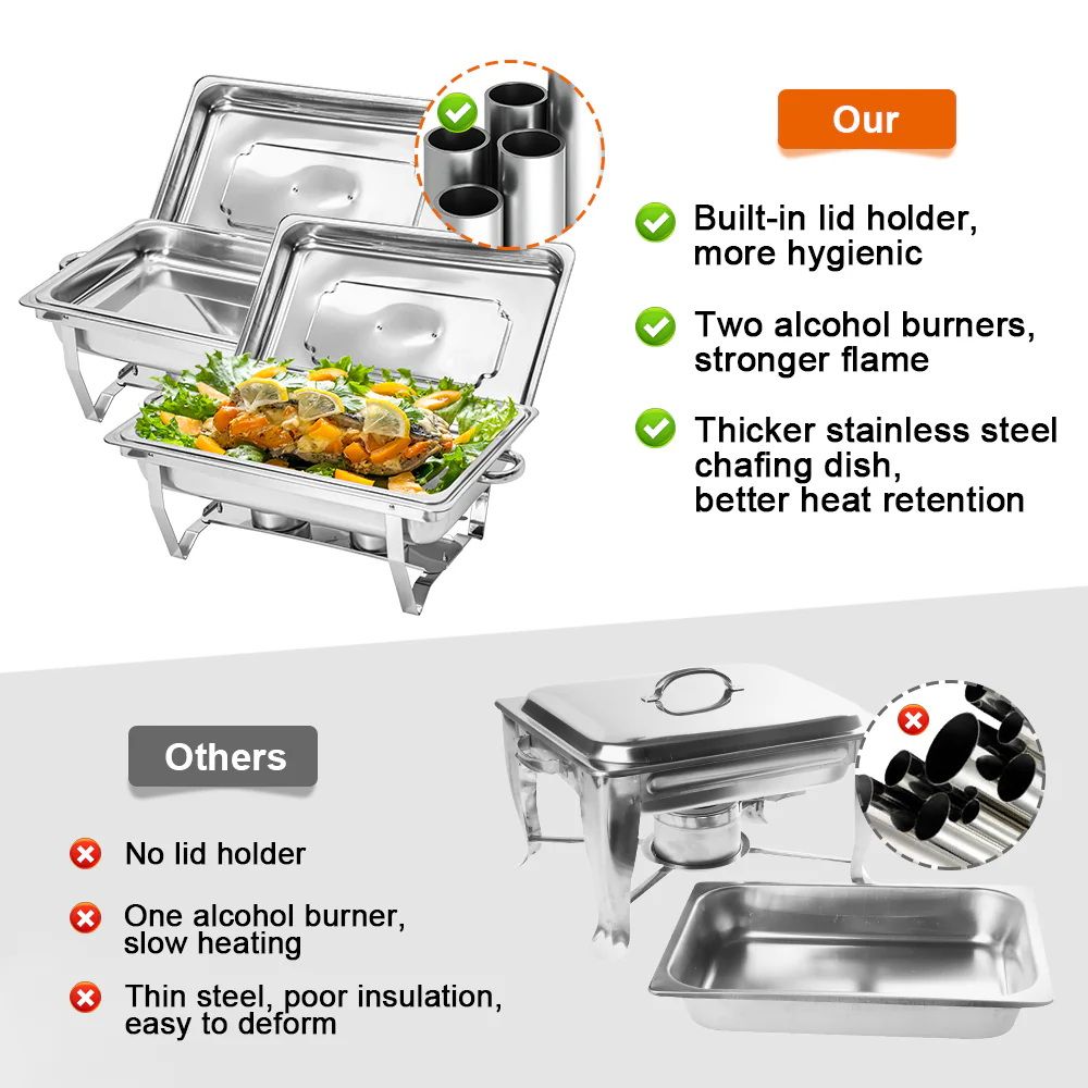 Alston 9L Stainless Steel Chafing Dish Set