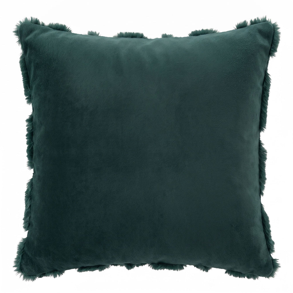 Jingle Jollys Christmas Tree Pillow Covers 2 Packs Cushion Covers Soft Faux Fur Jacquard