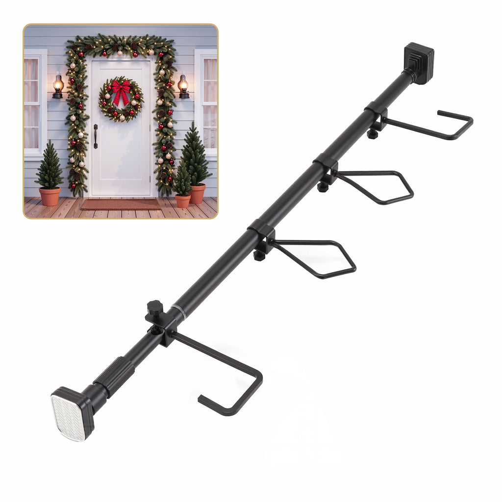 Jingle Jollys Christmas Garland Hook Hanger Wreath Fits 85-125CM Door