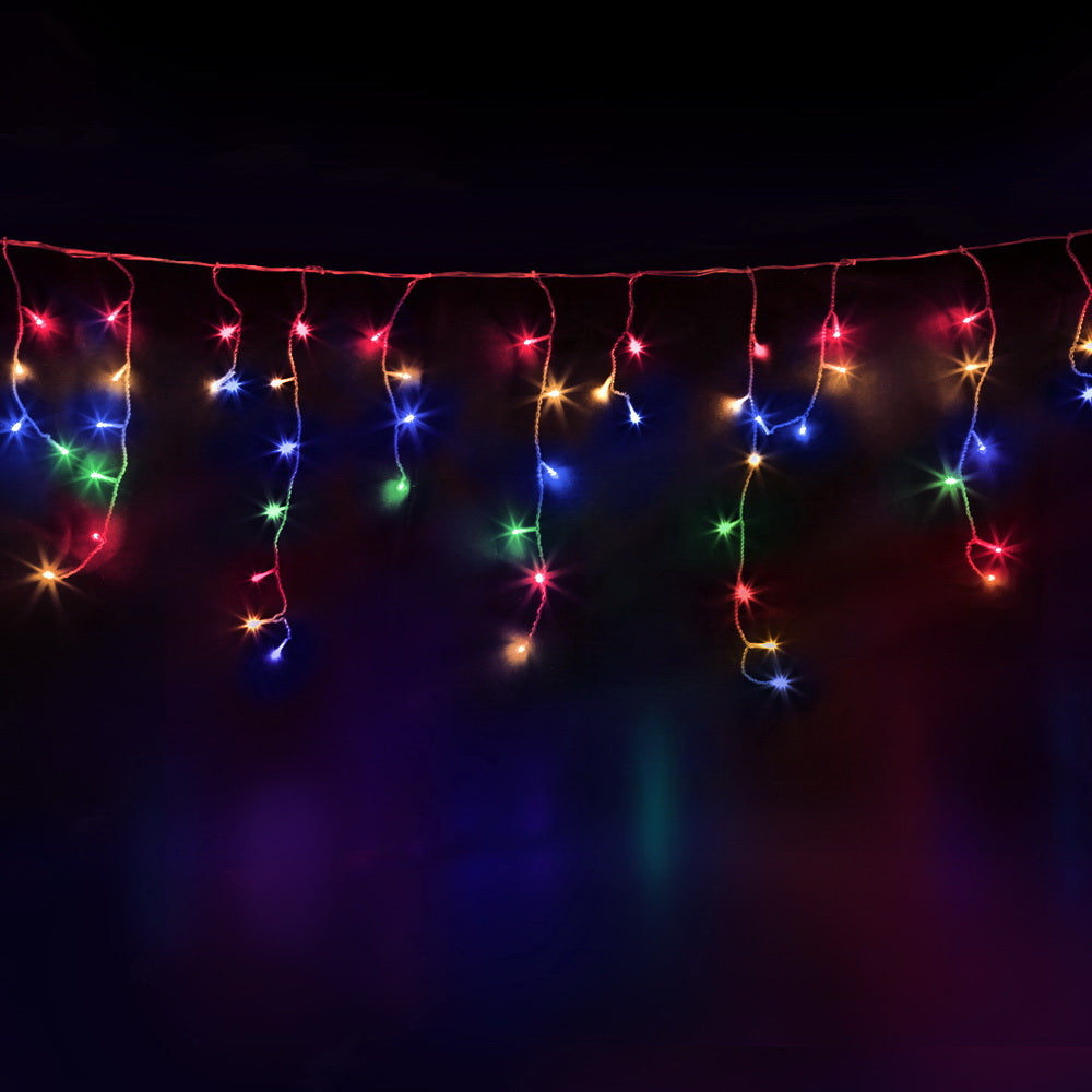 Jingle Jollys 32M Christmas Lights Icicle String Light 960 LED