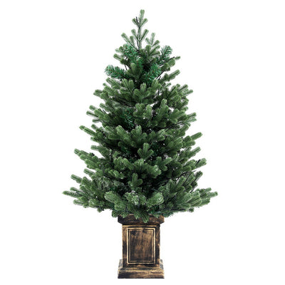 Jingle Jollys Battery Lit Potted Christmas Tree, 1.2 m